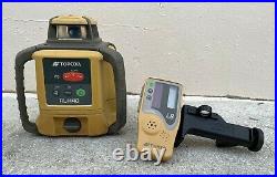 Topcon RL-H4C Vertical & Horizontal Leveling Rotary Laser With LS-80L