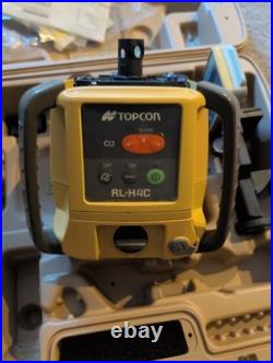 Topcon RL-H4C Vertical Horizontal Long Range Leveling Rotary Laser