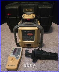 Topcon RL-H4C Vertical & Horizontal Long Range Leveling Rotary Laser LS-80L