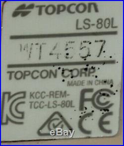 Topcon RL-H4C Vertical & Horizontal Long Range Leveling Rotary Laser with LS-80L