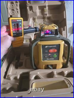 Topcon RL-H4C Vertical Horizontal Long Range Leveling Rotary Red Laser Topcon RL-H4C Vertical Horizontal Long Range Leveling Rotary Red Laser