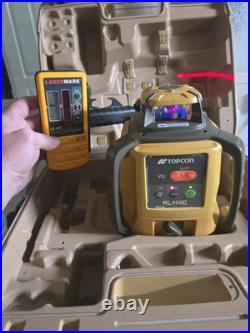 Topcon RL-H4C Vertical Horizontal Long Range Leveling Rotary Red Laser Topcon RL-H4C Vertical Horizontal Long Range Leveling Rotary Red Laser