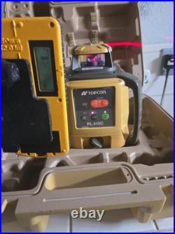 Topcon RL-H4C Vertical Horizontal Long Range Leveling Rotary Red Laser Topcon RL-H4C Vertical Horizontal Long Range Leveling Rotary Red Laser