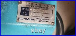 Topsdisk Td-170 Fanuc Powered Horizontal/Vertical Rotary Table Works