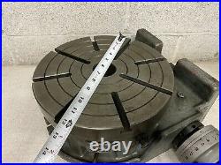 Troyke 12 Rotary Table Model U-12 Horizontal/ Vertical