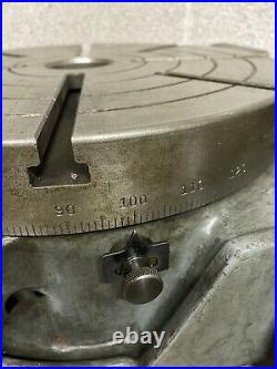 Troyke 12 Rotary Table Model U-12 Horizontal/ Vertical