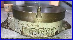 Troyke Horizontal / Vertical 9 Rotary Table Made In USA Bridgeport MILL