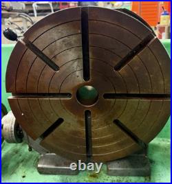 Troyke Mfg Co. U-15 Rotary Table 15 Horizontal Or Vertical Orientation