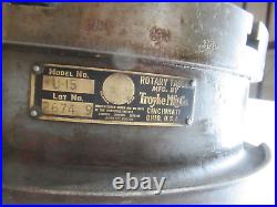 Troyke #U15 Horizontal & Vertical 15 Rotary Table (CTAM #11196)