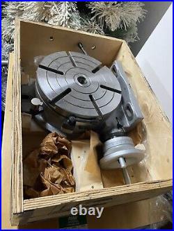 Two Grizzly Precision Horizontal and Vertical Rotary Tables 8 And 10