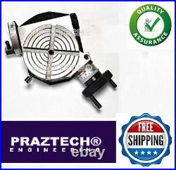 USA 4 (100mm) Precision Tilting Rotary Table for Milling Machines 4 Slots