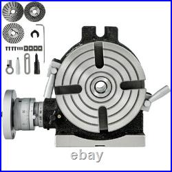 Uimoso 6 4-Slot Rotary Table for Milling Horizontal/Vertical Dividing Plates