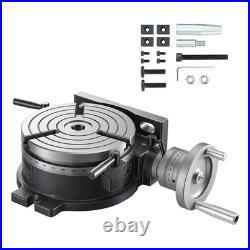 Uimoso 8-Inch Horizontal and Vertical Rotary Table for Precision Milling