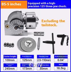 Universal Dividing Head CNC Vertical and Horizontal Dual-purpose Milling Machine