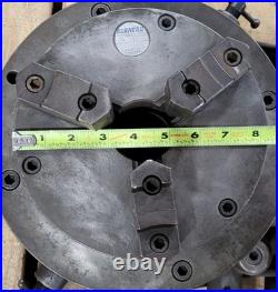 Universal Horizontal/Vertical Rotary Table with 8in 3-Jaw Chuck