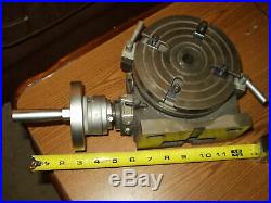 Used 6 PRECISION ROTARY TABLE, #ERT-HV6, HORIZONTAL & VERTICAL