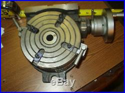 Used 6 PRECISION ROTARY TABLE, #ERT-HV6, HORIZONTAL & VERTICAL