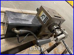 Used Fadal 4th Axis Rotary Table Model VH65 with 5C Collet Closer