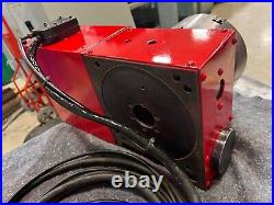 Used Haas HRT-A6 Red Brush Sigma 1 Rotary Table Indexer 4th A Axis 17 Pin