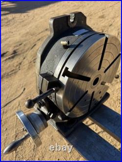 Used Jet Vertical/horizontal Rotary Table 11 3/4