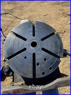 Used Jet Vertical/horizontal Rotary Table 11 3/4
