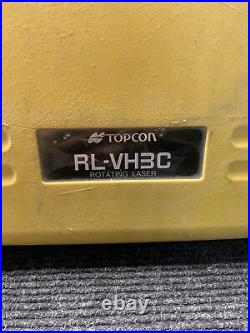 Used Topcon RL-VH3C Vertical & Horizontal Self Leveling Rotary Laser Level