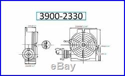 VERTEX 3900-2330 Horizontal/Vertical Rotary Table, 10 10