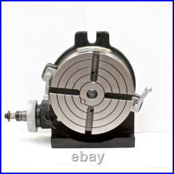 VERTEX HV-6 (4-Slot) 6 Horizontal/Vertical Rotary Table with 4-Slot Face Plate