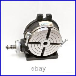 VERTEX HV-6 (4-Slot) 6 Horizontal/Vertical Rotary Table with 4-Slot Face Plate
