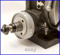 VERTEX HV-6 (4-Slot) 6 Horizontal/Vertical Rotary Table with 4-Slot Face Plate