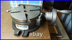 VERTEX HV-6 6 Horizontal / Vertical Rotary Table with Face Plate