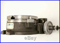 VERTEX HV-6 6 Horizontal / Vertical Rotary Table with Face Plate