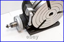 VERTEX HV-8 8 Horizontal / Vertical Rotary Table with Face Plate