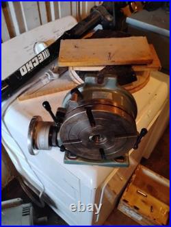 VERY NICE 8 inch. HORIZONTAL / VERTICAL ROTARY TABLE PRIME QUALITY