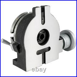 VEVOR 6 4-Slot Rotary Table For Milling Horizontal/Vertical Dividing Plates US VEVOR 6 4-Slot Rotary Table For Milling Horizontal/Vertical Dividing Plates US