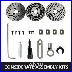 VEVOR 6 Rotary Table Horizontal Vertical Milling 2/5 T-Slot Durable