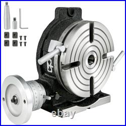 VEVOR Rotary Table 8Inch Horizontal Vertical HV8 Precision 3MT Milling Drilling