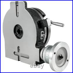 VEVOR Rotary Table 8 Inch/200 MM Horizontal Vertical Rotary Table 3-Slot Rotary