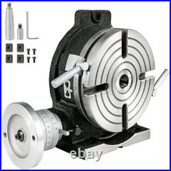 VEVOR Rotary Table 8 Inch Horizontal Vertical HV8 Precision 3MT Milling Drilling VEVOR Rotary Table 8 Inch Horizontal Vertical HV8 Precision 3MT Milling Drilling