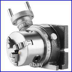 VEVOR Rotary Table for Milling Machines, 4''/ 100 mm, Horizontal Vertical Model