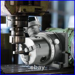 Versatile Milling Rotary Table 4'' with 3.1'' Chuck and HT250 Material
