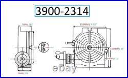 Vertex 3900-2314 Horizontal/Vertical Rotary Table, 4