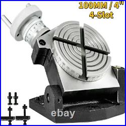 Vertical & Horizontal Milling Machine Rotary Table 360° for Indexing Drilling