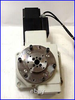 WEISS TC 150T ELECTROMECHANICAL ROTARY INDEXING TABLE 4 POSITION with MOTOR TESTED