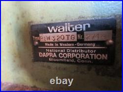 Walter Horizontal Rotary Table Rtw 320 Tg For Machinists Made In West Germany
