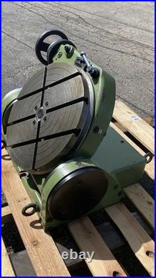 Walter RIS400 G Precision Tilting Rotary Table Horizontal Vertical Boring Mill