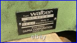 Walter RIS400 G Precision Tilting Rotary Table Horizontal Vertical Boring Mill