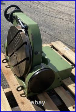 Walter RIS400 G Precision Tilting Rotary Table Horizontal Vertical Boring Mill