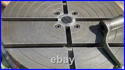 Walter RIS400 G Precision Tilting Rotary Table Horizontal Vertical Boring Mill