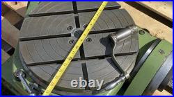 Walter RIS400 G Precision Tilting Rotary Table Horizontal Vertical Boring Mill